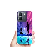 Stylish Silicon Printed Back Cover for Vivo Y36-thumb3