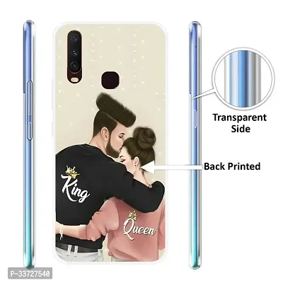 Stylish Silicon Printed Back Cover for Vivo S1-thumb3