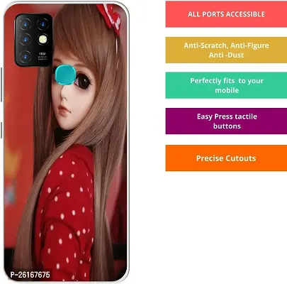 PAEDICON Back Cover for Infinix Hot 10-thumb3