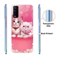 Stylish Silicon Printed Back Cover for Vivo S1-thumb2