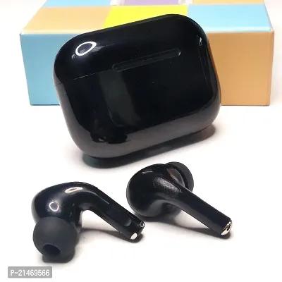 New Air Pods (Black) with Wireless Charging Case ''Deep Bass Premium Sound Quality' Bluetooth Headset  (Black, True Wireless)