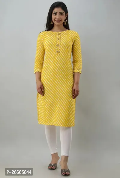 Fancy Crepe Printed Kurtas For Women-thumb0