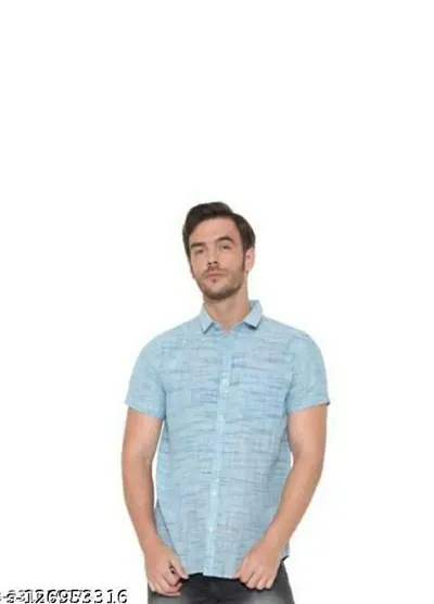 Stylish Fancy Short Sleeves Casual Shirts For Men