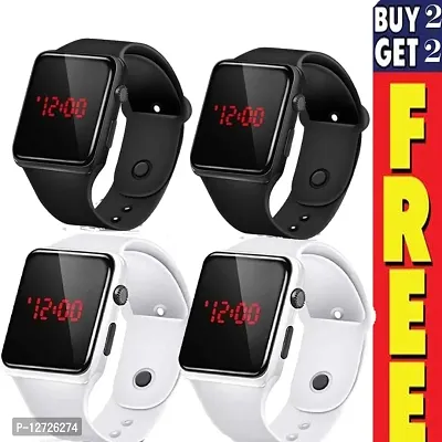 Digital Watch combo (Pack of 4) BUY 2 GET 2 FREE, Most Selling Latest Trending Watches, Digital Watches, Classy Digital Watch, Men Watches, Boys Watches