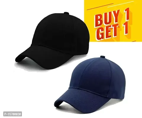 Sports Cap Combo (Pack of 2) High Selling Cap Combo for Boys  Girls, Sports Caps, Summer Caps, Adjustable Cotton Caps.