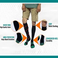 Pain Relief Compression Socks (Pack of 1) Pain Relief Compression Socks for Running, Sports, Fitness, Medical for both Men and Women Pain Relief, Sports, Gym Exercise, Knee Support, Socks For men, Pai-thumb1