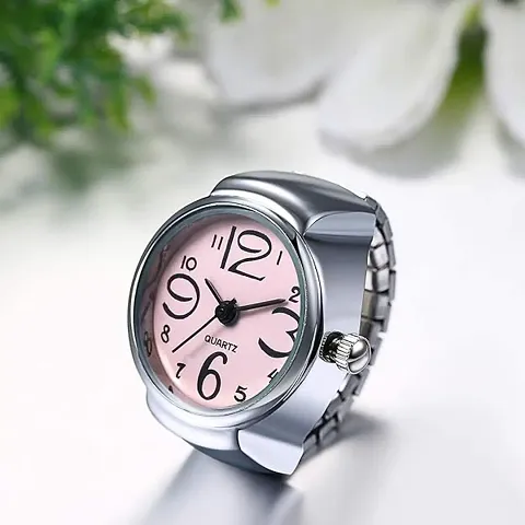 Elegant Finger Ring Watch for Unisex