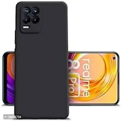 Back Cover for Realme 8 MatteBlack-thumb0