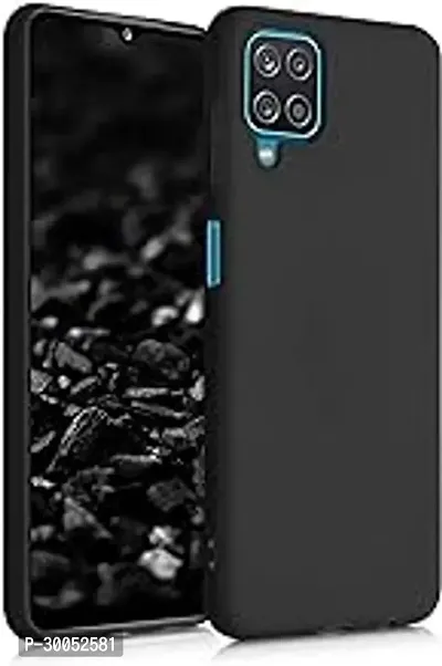 Soft Matte Silicone Camera Protection TPU Shockproof Back Cover Case for Realme Narzo 50A Black