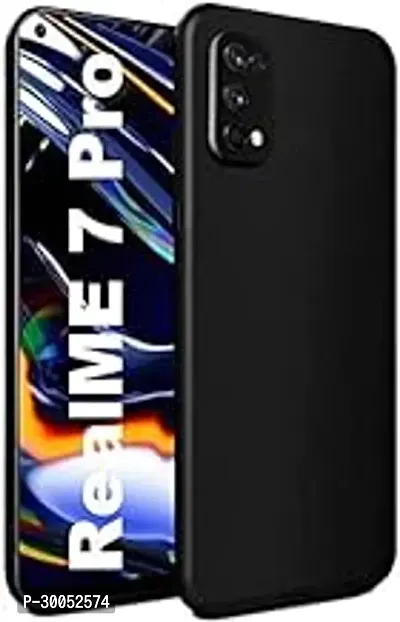 4 Sides Full Protection Silicon Back Cover Case for Realme Narzo 50i Black-thumb0