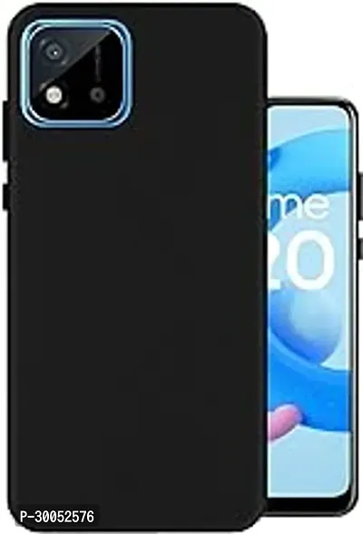 Realme 8s 5G Exculsive Silicon Candy with Anti Dust Plugs Shockproof Slim Back Cover Case for Realme 8s 5G Black