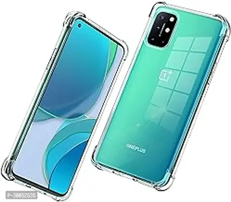 Bumper Transparent Silicon Case for OnePlus 9R 5G  Drop Protection Back Cover for OnePlus 9R 5G  Transparent