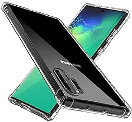 CELZO 4 Side Full Protection Back Cover Case for - Samsung Galaxy Note 10 Plus -(Transparent)