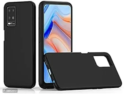 4 Sides Full Protection Silicon Back Cover Case for realme GT Master Edition Black-thumb0