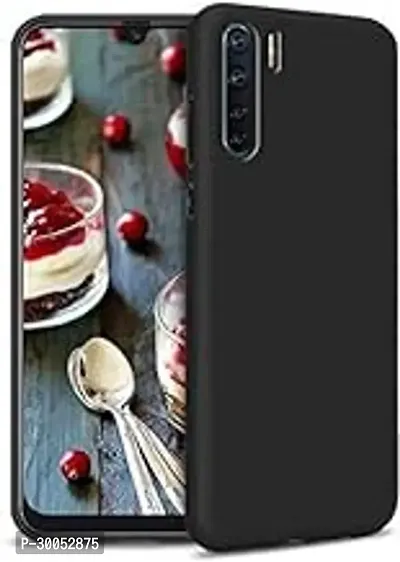 Back Cover for Oppo F15 MatteBlack