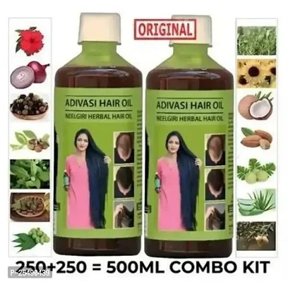 Adivasi Herbal Hair Oil(500ML)-thumb0
