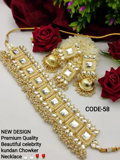 Designer Kundan Choker Set