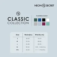 NEON SECRET Men's Underwear, Soft Antimicrobial Micro Modal Dualist Brief with Microfiber Waistband | Men Regular Solid and Classic Briefs Snug Fit-thumb4