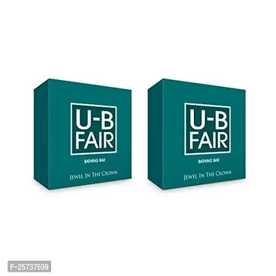 U-B Fair Exfoliating Bathing Soap - Moisturizing Bar Highly Effective for Face and Body
