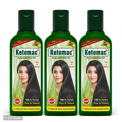 Ketomac Hair Oil 130 mll Pack Of 3