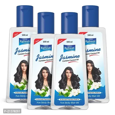 Refresh Jasmine Hair Oil 100ml Pack Of 4