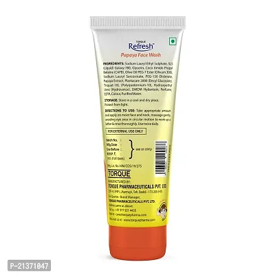 Refresh Papaya Face Wash 100ml Pack Of 3-thumb2