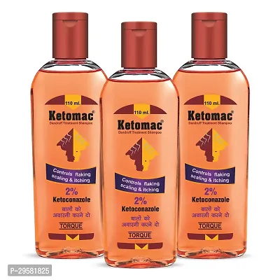 Ketomac Shampoo 110ml - Pack of 3