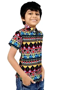 Arihant Craft Art Boy's Printed Casual Wear Shirt-thumb1