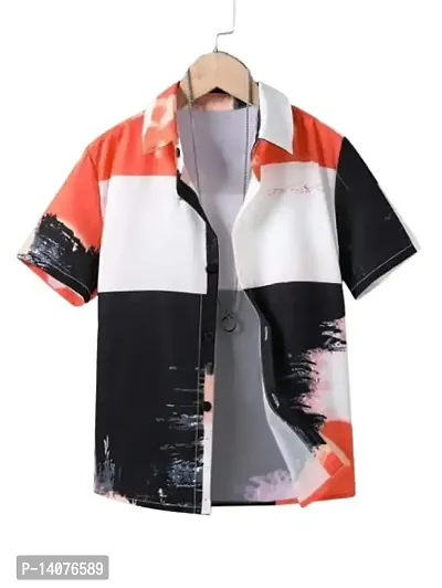 Arihant Craft Art Boy's Printed Casual Wear Shirt