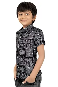 Arihant Craft Art Boy's Printed Casual Wear Shirt-thumb2