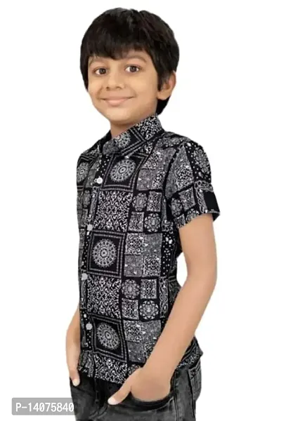 Arihant Craft Art Boy's Printed Casual Wear Shirt-thumb3