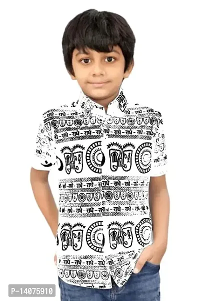 Arihant Craft Art Boy's Printed Casual Wear Shirt