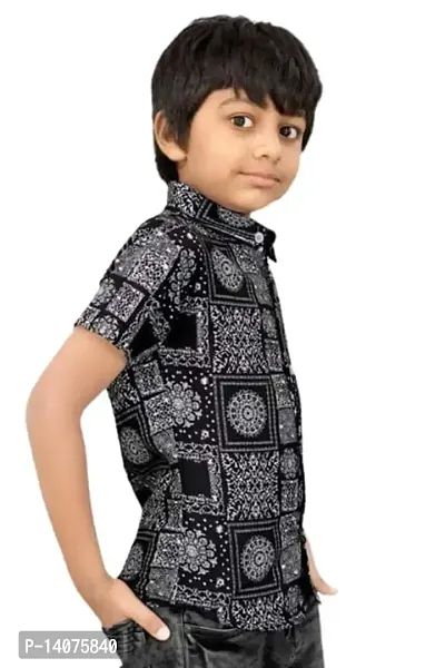 Arihant Craft Art Boy's Printed Casual Wear Shirt-thumb2