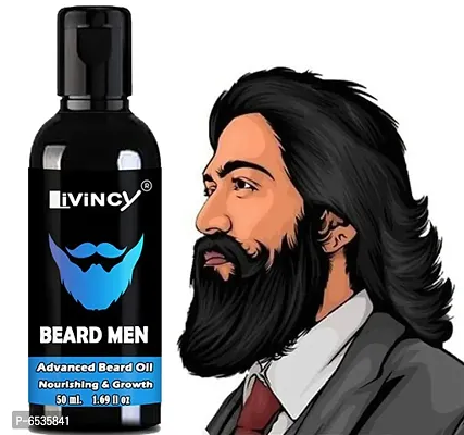 LIVINCY BEARD GROWTH OIL FOR MEN AND BOYS 50ML-thumb0