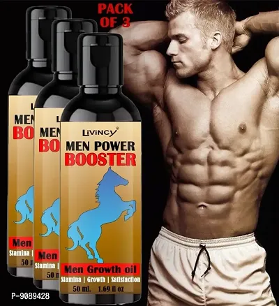 LIVINCY 7 Inch Size Increaser Sanda Oil | Improve Mens Genital, Power  Performance 50ML+50ML+50ML-thumb0