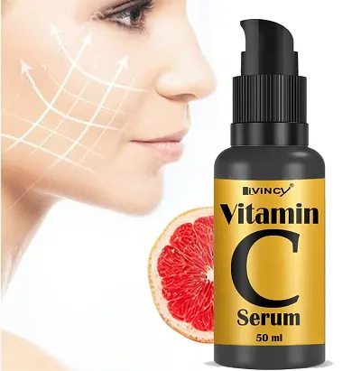 Professional Vitamin C Face Serum - Skin Brightening Serum , Anti-Aging, Skin Repair Face Serum, Dark Circle, Fine Line  Sun Damage Corrector Face Serum