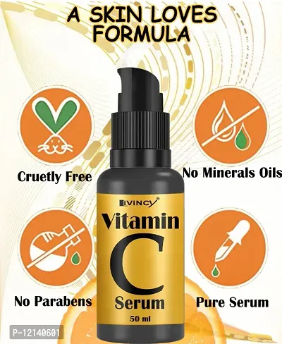 Professional Vitamin C Face Serum - Skin Brightening Serum , Anti-Aging, Skin Repair Face Serum, Dark Circle, Fine Line  Sun Damage Corrector Face Serum-thumb2