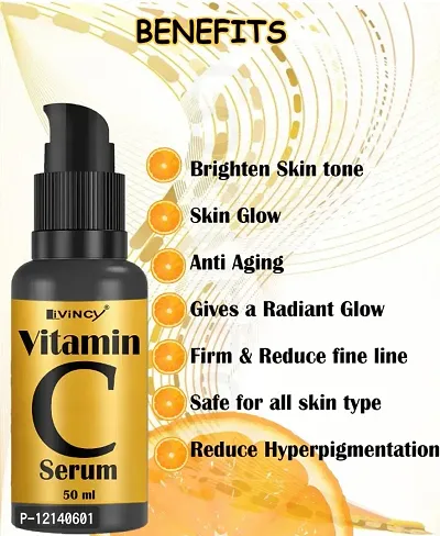 Professional Vitamin C Face Serum - Skin Brightening Serum , Anti-Aging, Skin Repair Face Serum, Dark Circle, Fine Line  Sun Damage Corrector Face Serum-thumb3