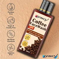 Livincy Coffee Whitening  and De-Tan Face Wash 100ml Each Pack of 3-thumb3