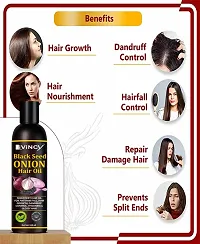 Vincy Blackseed Onion Hair Oil for Hair Regrowth 100ml-thumb3