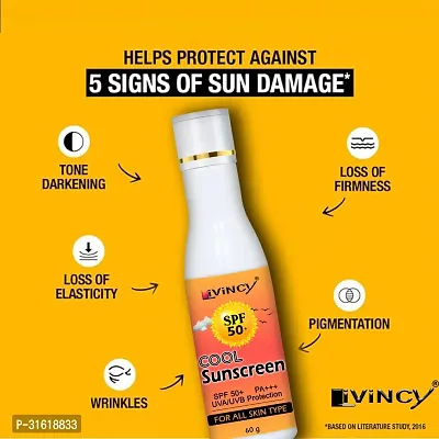 Livincy Sunscreen SPF 50 Sunscreen UVA  UVB Rays Protection-60gm-thumb2