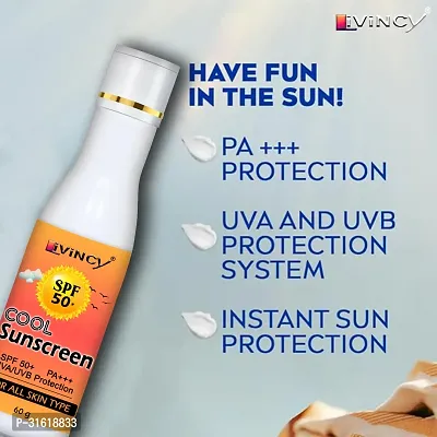 Livincy Sunscreen SPF 50 Sunscreen UVA  UVB Rays Protection-60gm-thumb3