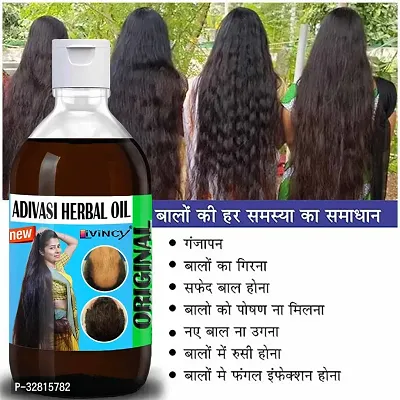 Livincy adivasi herbal hair oil 250 ml,adivasi hair growth oil for women  men-thumb4