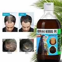 Livincy adivasi herbal hair oil 250 ml,adivasi hair growth oil for women  men-thumb2