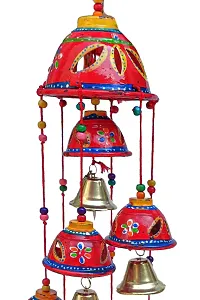 RV Art Colorful Design Rajasthani Umbrella Handicraft (Set of 2)-thumb1