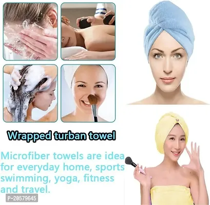 Microfiber Hair Drying Towel pack of 1-thumb3