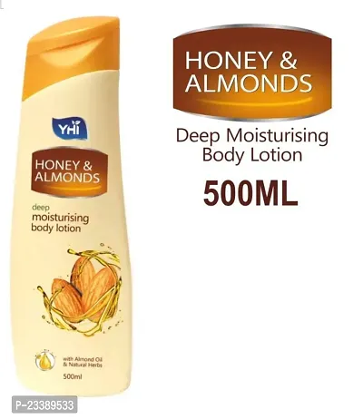 Honey  Almonds Deep Moisturizing Body Lotion With Almond Oil  Natural Herbal