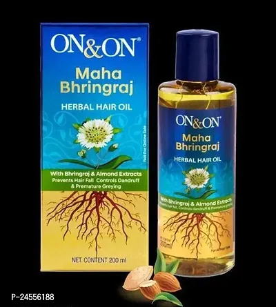 OnOn Maha Bhringraj Herbal Hair Oil 200 Ml-thumb0