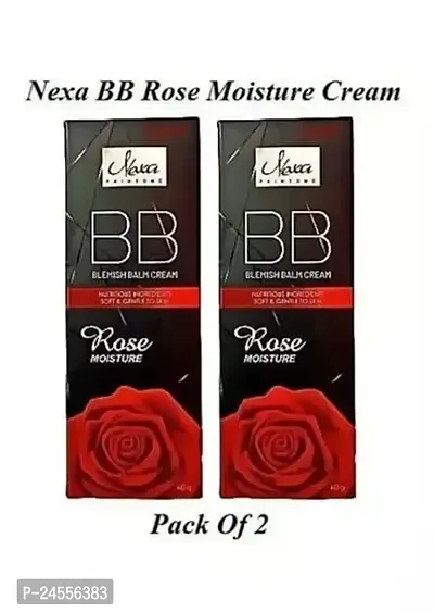 Nexa BB Cream Rose Moisture Foundation Cream (40gm), Pack Of 2-thumb0