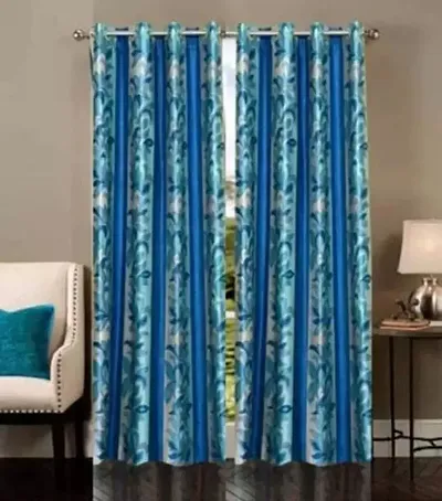 Set Of 2 Colorful Eyelet Fitting Anti Rust Window Curtains On Sale